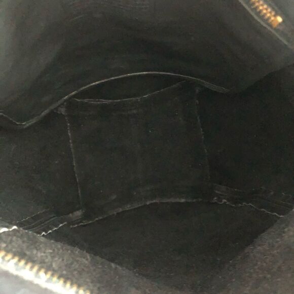 Coach Vintage Monterey Hobo Black Leather Bucket Bag - Picture 8 of 13